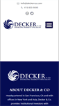 Mobile Screenshot of deckerco.com